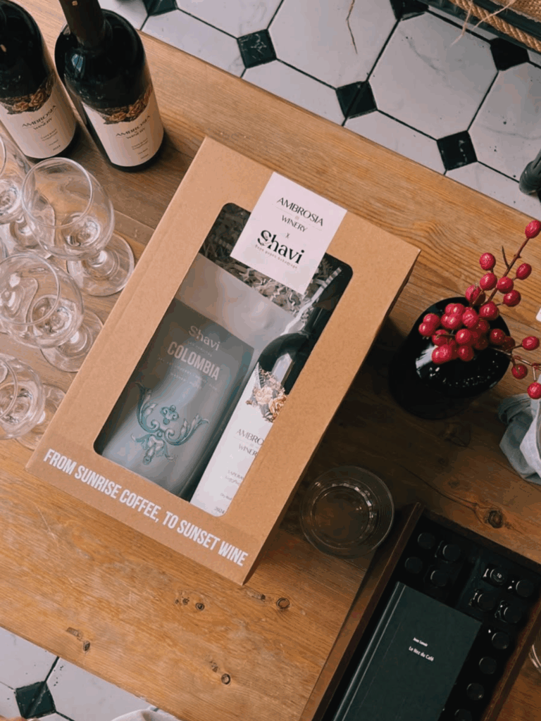 shavi roaster x ambrosia winery